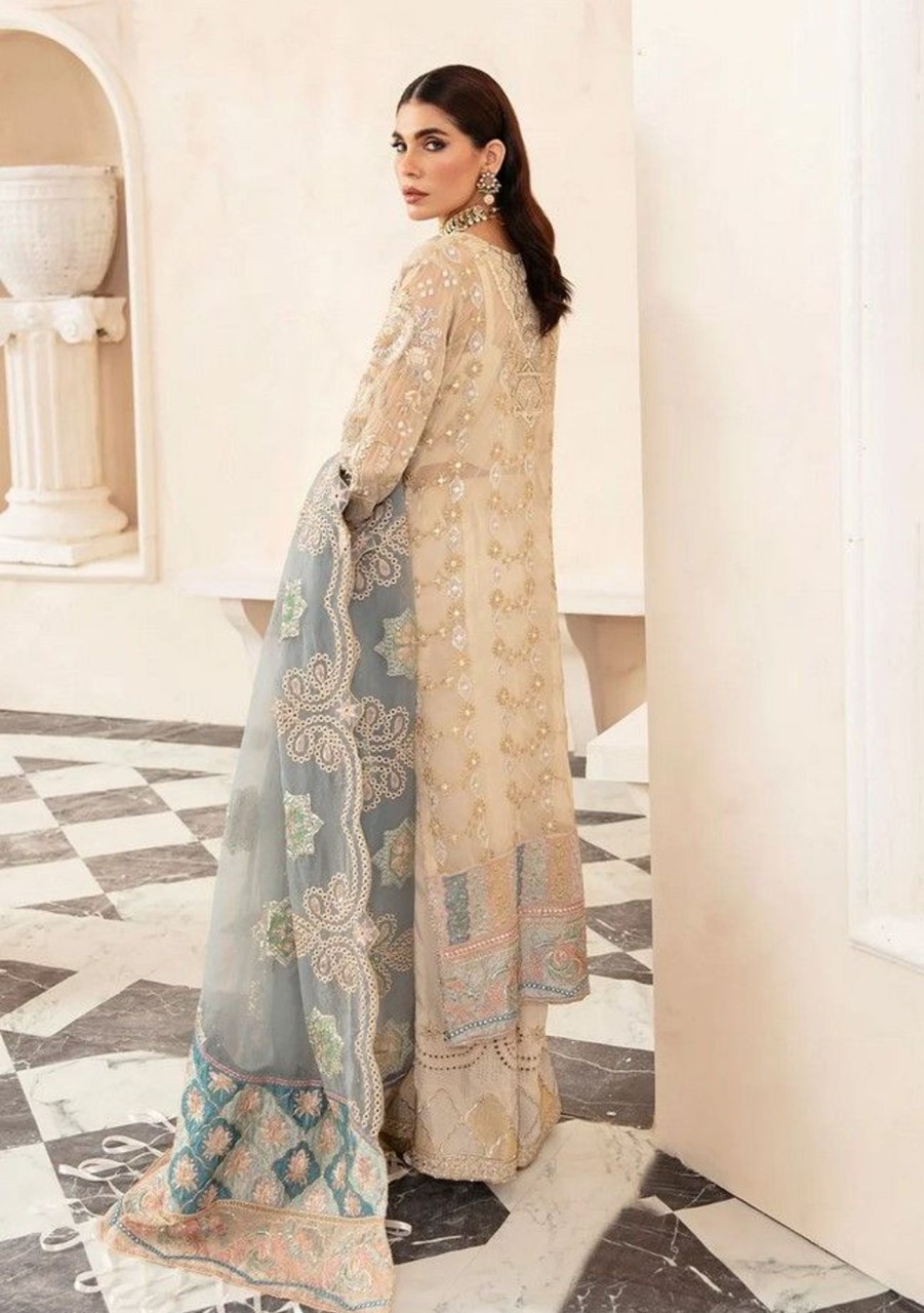 Salwar Kameez ELAF | Hayat Embroidered Pakistani Palazzo Suit