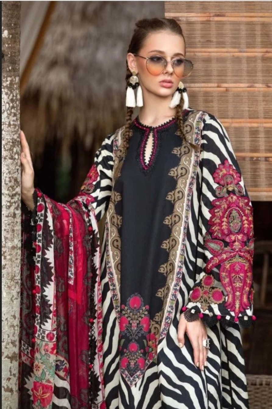 Salwar Kameez Maria.B | M Prints Lawn Embroidered Pakistani Salwar Kameez