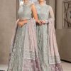 Lehengas Zarif | Blossom Embroidered Pakistani Anarkali/ Lehenga