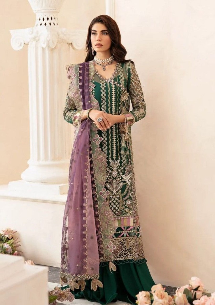 Salwar Kameez ELAF | Ayzel Embroidered Pakistani Palazzo Suit