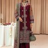 Salwar Kameez Farasha | Mehnaz Embroidered Pakistani Palazzo Suit