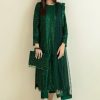 Salwar Kameez Baroque | Green Embroidered Pakistani Salwar Kameez