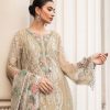 Salwar Kameez Maria.B | Coffee Embroidered Pakistani Salwar Kameez