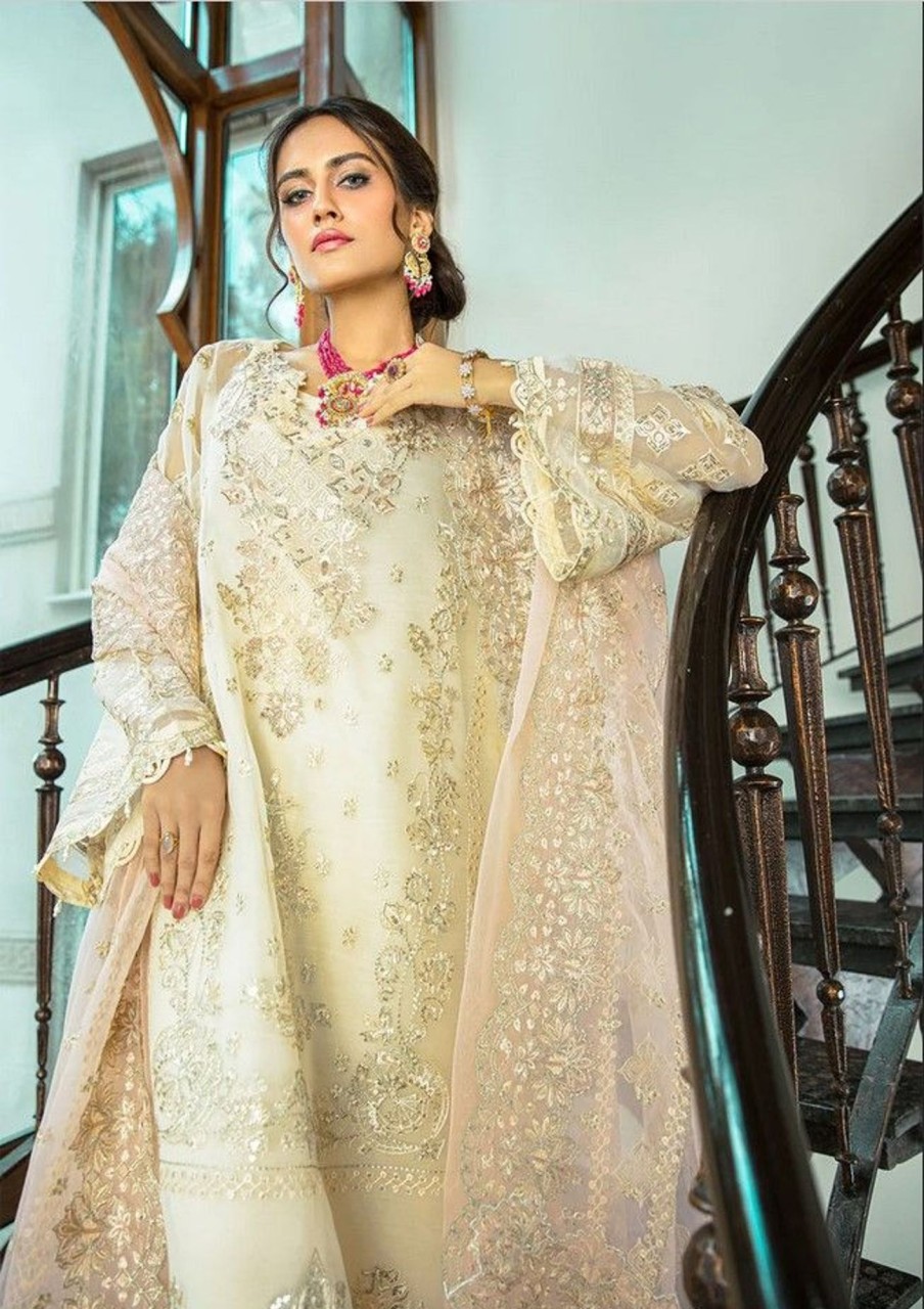 Salwar Kameez Aik | Glossier Embroidered Pakistani Salwar Kameez