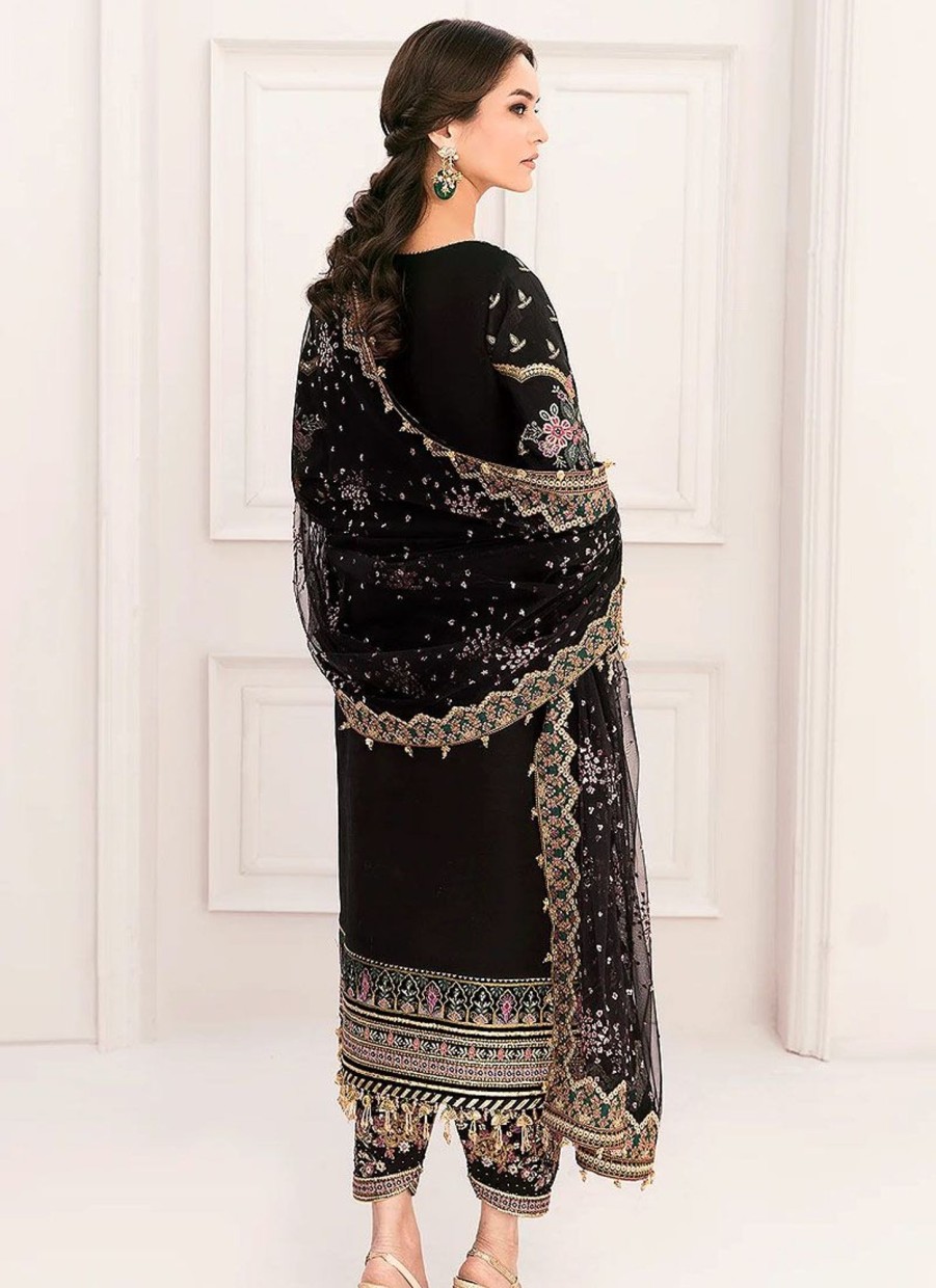 Salwar Kameez Baroque | Chantelle Embroidered Pakistani Palazzo Suit/ Salwar Kameez