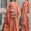 Salwar Kameez Alizeh | Naranj Embroidered Pakistani Palazzo Suit/ Sharara Suit