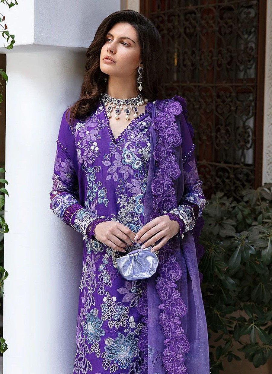 Salwar Kameez Republic | Linaria Embroidered Pakistani Salwar Kameez