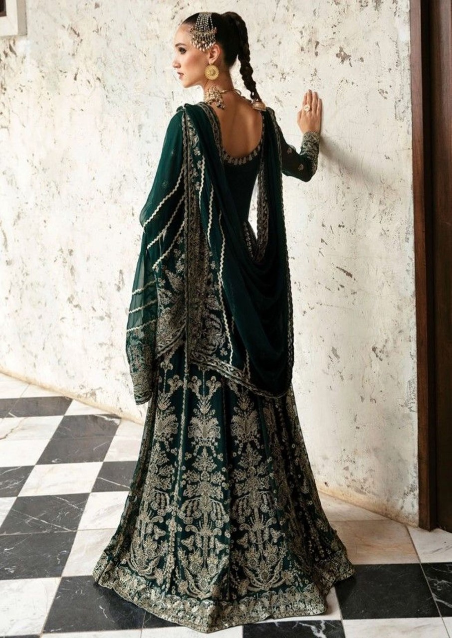 Salwar Kameez Alizeh | Diusk Dream Embroidered Pakistani Anarkali Suit