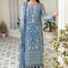 Salwar Kameez Afrozeh | Irene Embroidered Pakistani Palazzo Suit