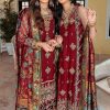 Salwar Kameez Noor | Carmine Embroidered Pakistani Salwar Kameez/ Palazzo Suit