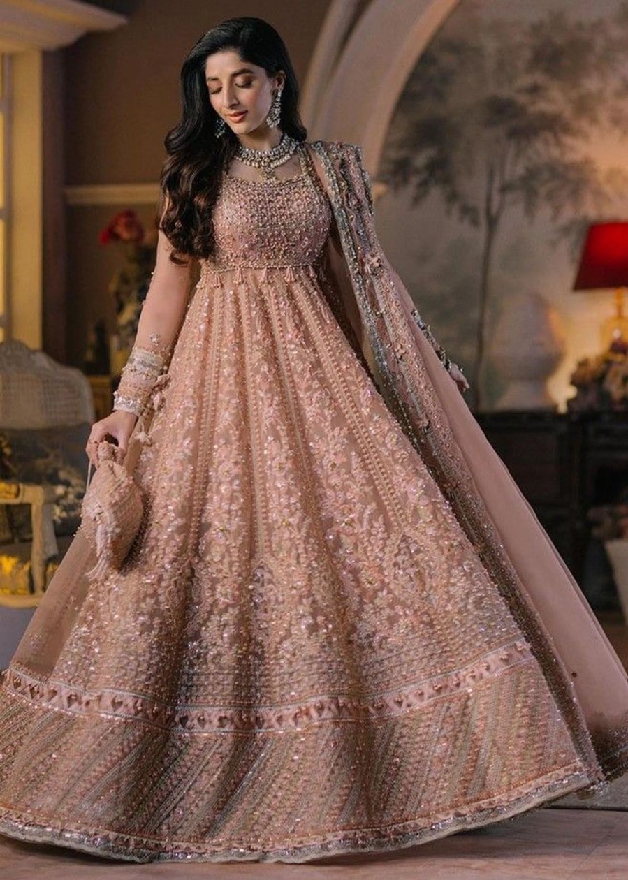 Salwar Kameez Elan | Ariana Embroidered Pakistani Anarkali Suit