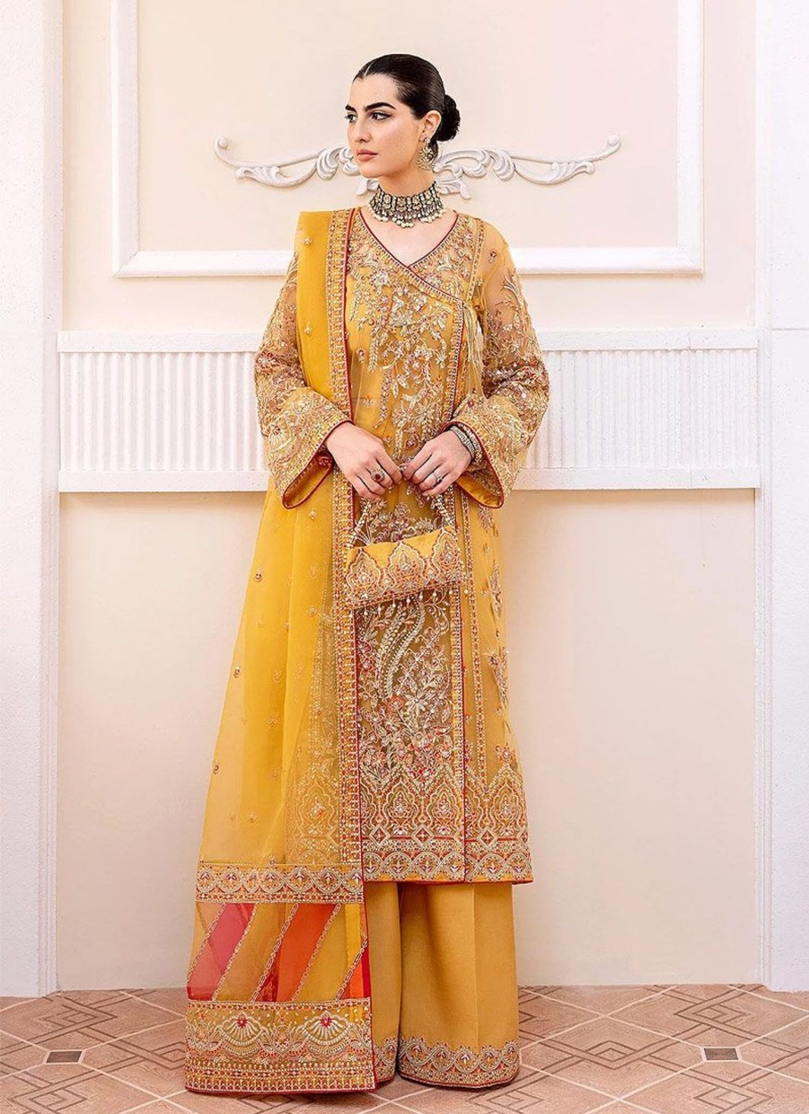 Salwar Kameez Kanwal Malik | Urwa Embroidered Pakistani Palazzo Suit