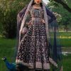 Salwar Kameez Hussain Rehar | Falak Embroidered Pakistani Anarkali Suit