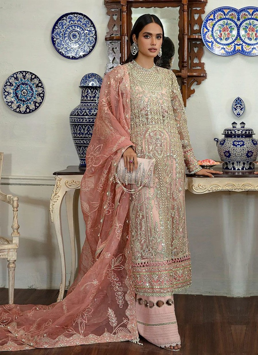 Salwar Kameez Soraya | Jeweled Embroidered Pakistani Palazzo Suit