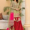 Salwar Kameez Dastoor | Nemesia Embroidered Pakistani Gharara Suit