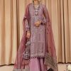 Salwar Kameez Farasha | Mashal Embroidered Pakistani Palazzo Suit