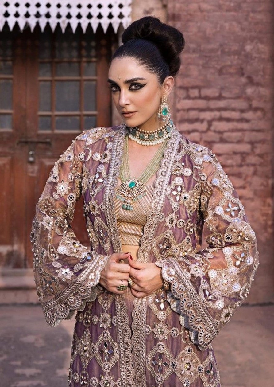 Salwar Kameez Mohsin Naveed Ranjha | Talia Embroidered Pakistani Palazzo Suit