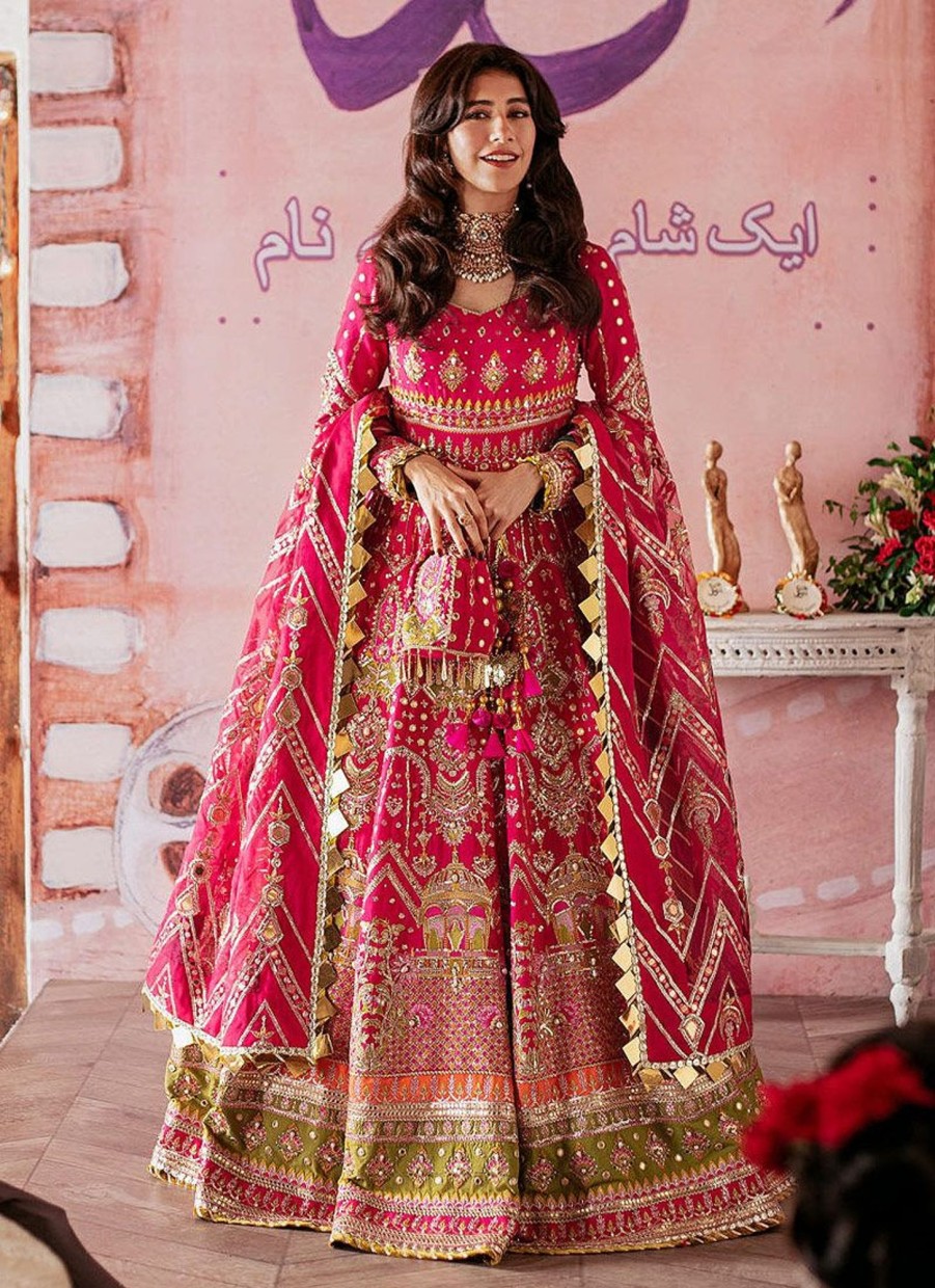 Lehengas Mohsin Naveed Ranjha | Musarrat Nazir Embroidered Pakistani Lehenga