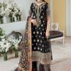 Salwar Kameez Noor | Midnight Embroidered Pakistani Palazzo Suit