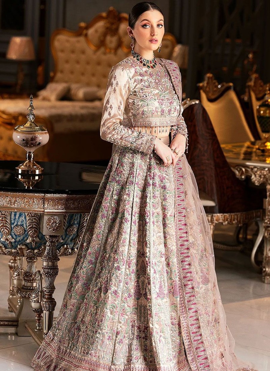 Lehengas Emaan Adeel | Mirha Wedding Edition Embroidered Pakistani Lehenga