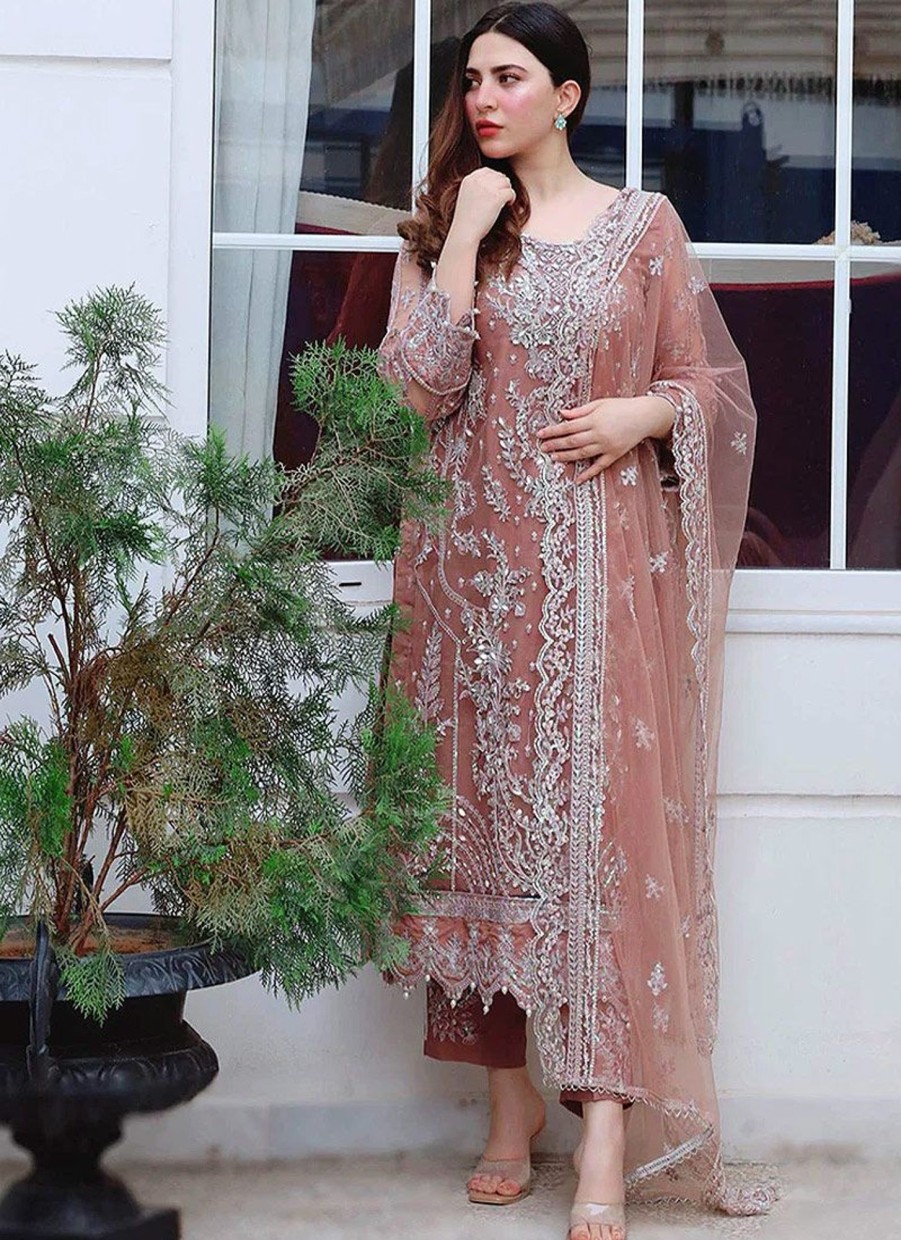 Salwar Kameez Meeral | Mahjabeen Embroidered Pakistani Salwar Kameez