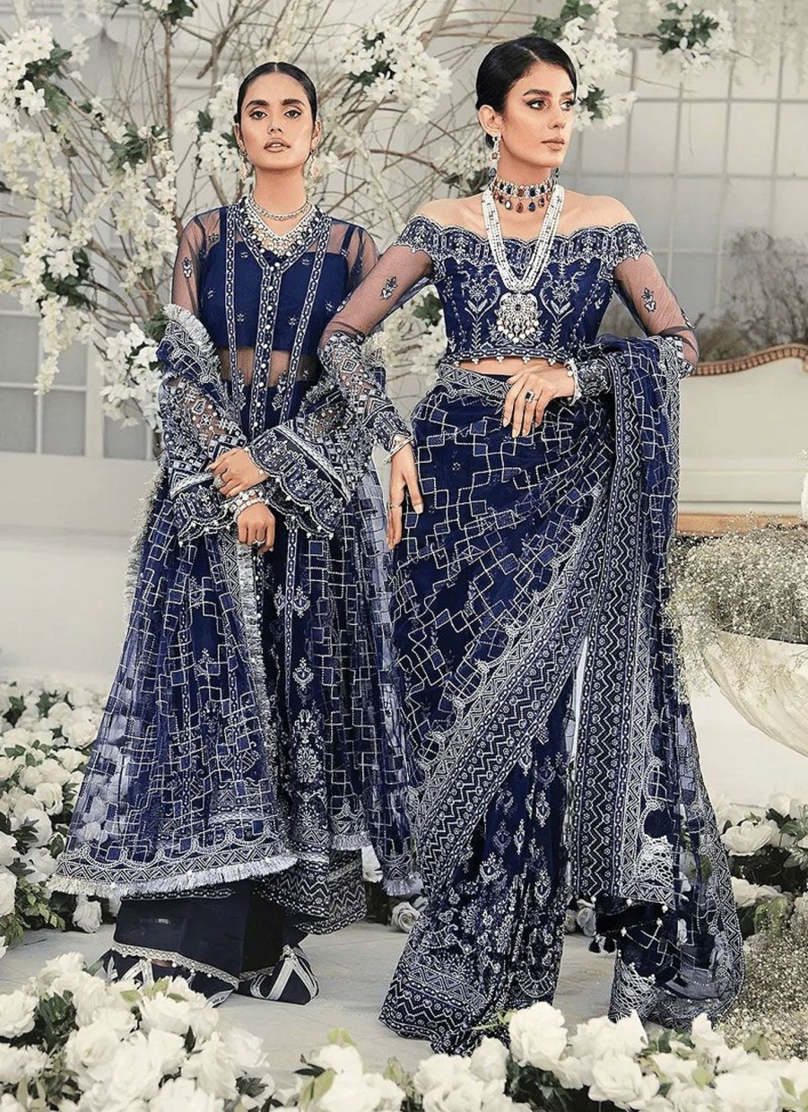 Lehengas Aik | Festive Collection Embroidered Pakistani Saree/ Lehenga