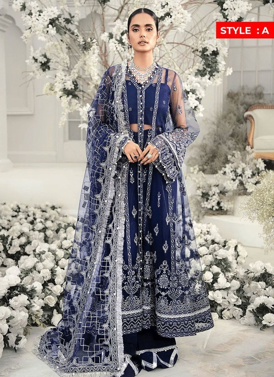 Lehengas Aik | Festive Collection Embroidered Pakistani Saree/ Lehenga