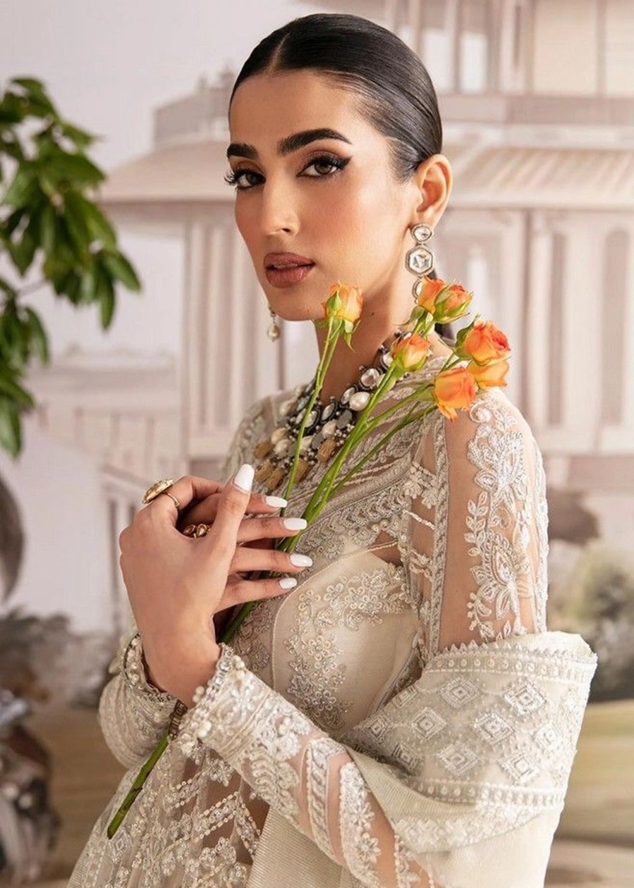 Salwar Kameez Alizeh | Perla Embroidered Pakistani Palazzo Suit