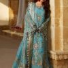 Salwar Kameez Mohsin Naveed Ranjha | Umber Embroidered Pakistani Palazzo Suit