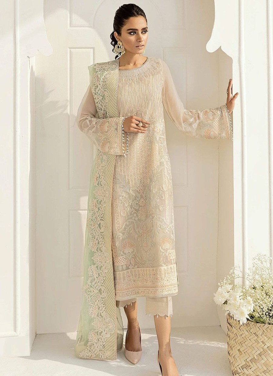 Salwar Kameez Baroque | Linden Embroidered Pakistani Salwar Kameez