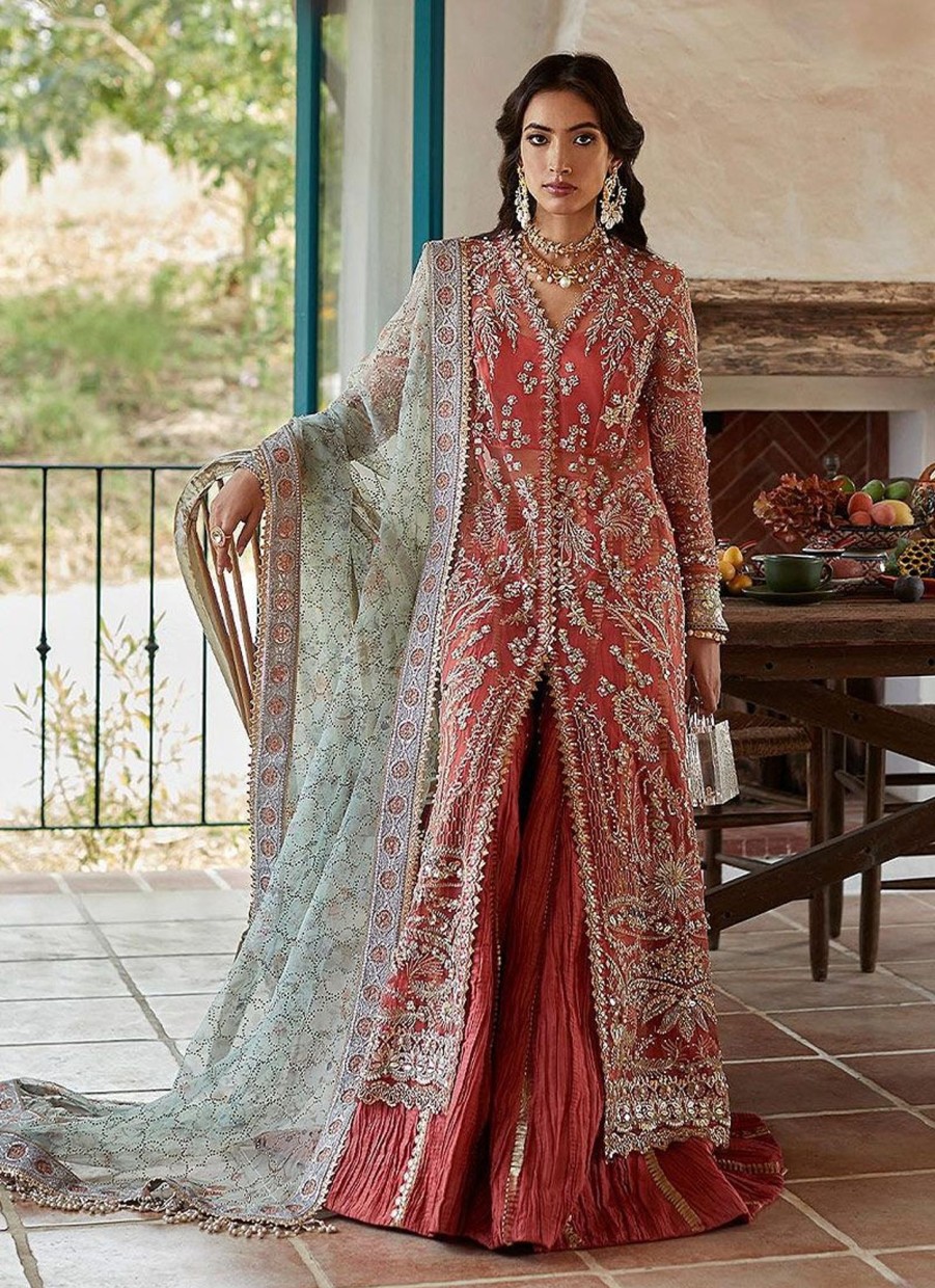 Salwar Kameez Suffuse | Anmaani Embroidered Pakistani Palazzo Suit