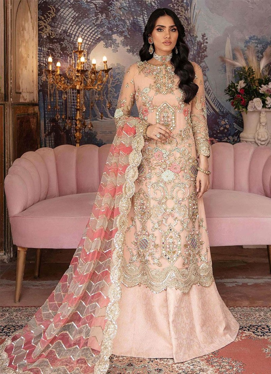 Salwar Kameez Imrozia | Dur E Fishaan Embroidered Pakistani Palazzo Suit