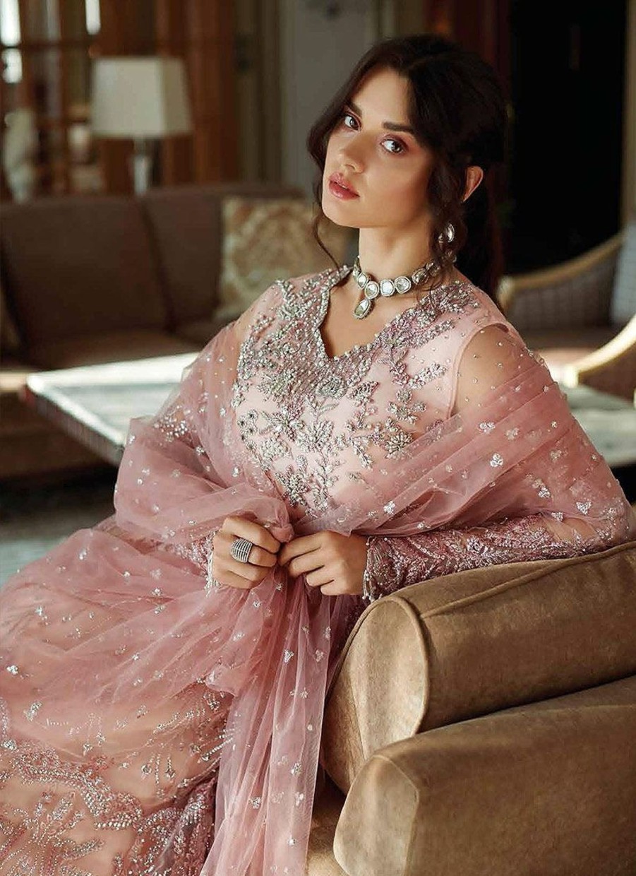 Lehengas Mushq | Helena Embroidered Pakistani Lehenga